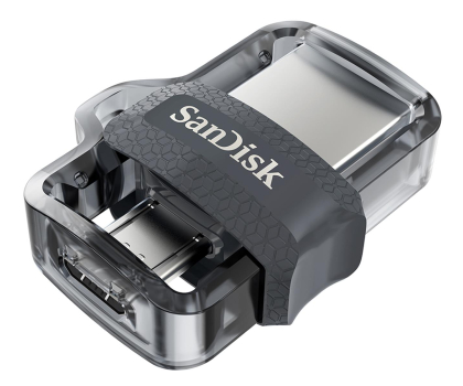 Nośnik pamięci SANDISK Ultra Dual Drive m3.0 128GB SDDD3-128G-G46